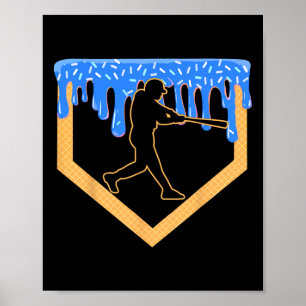 Poster Bysebyll Drip Boy Home Plate Glace Jeunesse Byseb