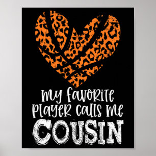 Poster Bysketbyll Cousin Cheetah Mes appels de lecteur fa