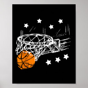 Poster Bysketbyll S Pour Hommes Slam Dunk Ados Enfants Je