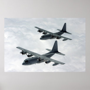Poster C-130 Hercule