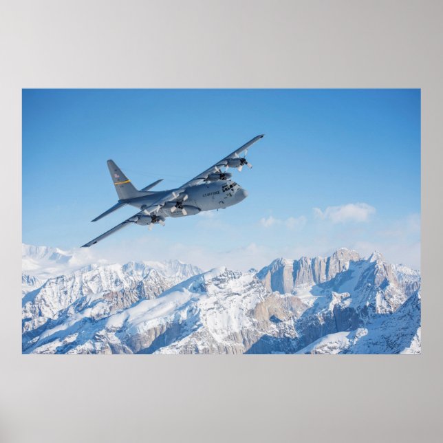 Poster C-130 Hercules (Devant)