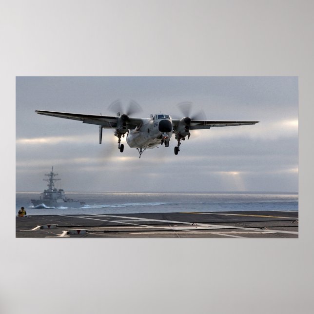 Poster C-2A Greyhound (Devant)