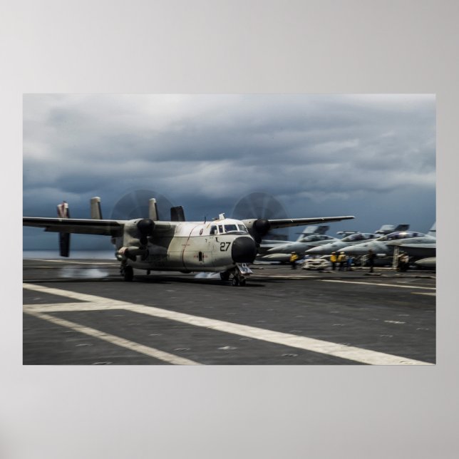 Poster C-2A Greyhound (Devant)