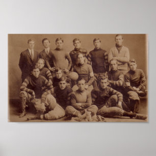 Poster C.B.S. Le football 1908