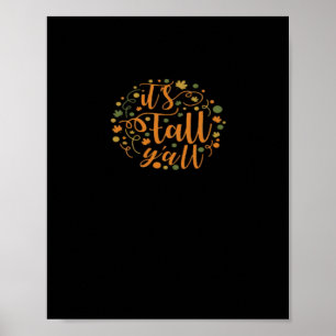 Poster C’est la mode de l’automne Y’all