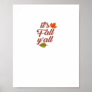 Poster C’est le mème tendance de Fall Y’all