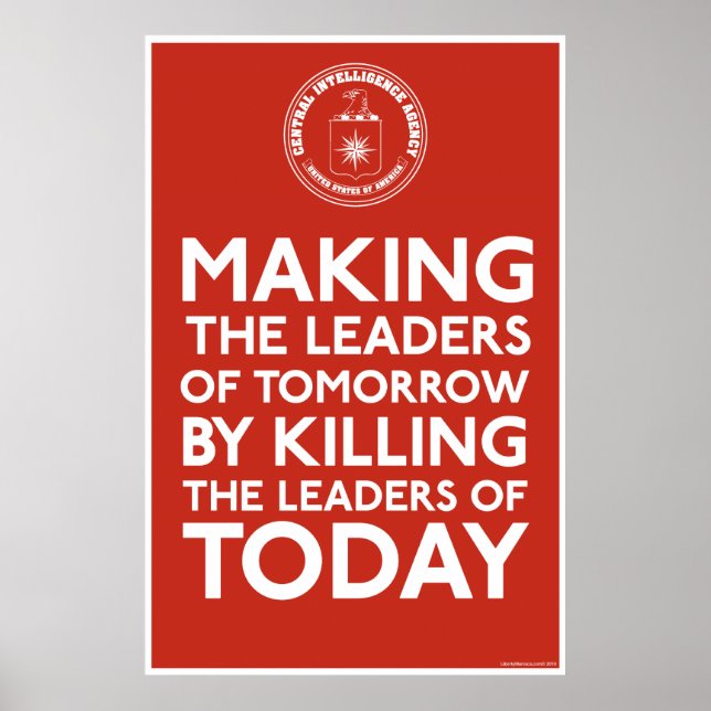 Poster C.I.A. Leaders Imprimer (Devant)