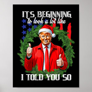 Poster Ça Commence À Ressembler Beaucoup À Ce Que Je Vous