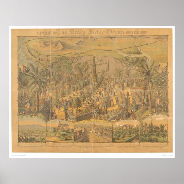 Poster CA du Sud. Citrus Fair, Chicago, IL. (0283A) (Devant)