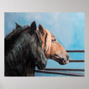 Poster Caballos/Cabalos/Chevaux