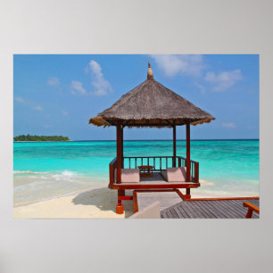 Poster Cabane de plage parfaite