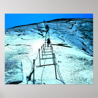 Poster Câbles à demi-dôme Yosemite