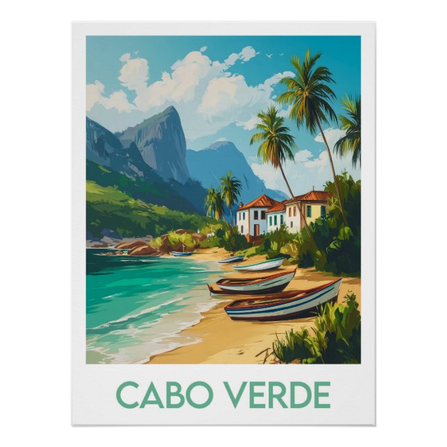 Poster Cabo Verde (Devant)