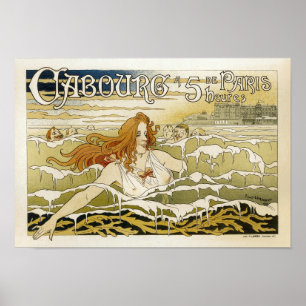 Poster Caboure publicitaire vintage