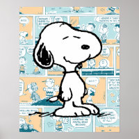 cacahuètes | Snoopy Comic Motif