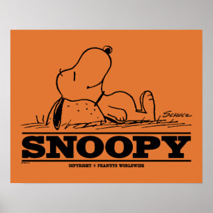 Poster cacahuètes Snoopy Reest Break