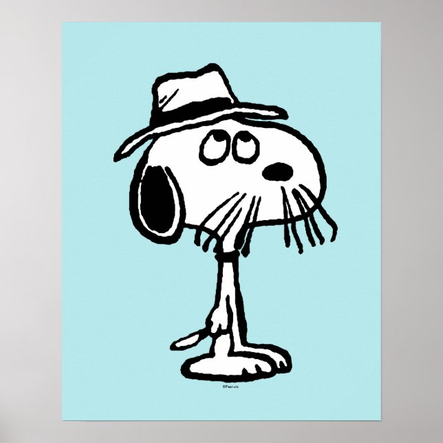Poster cacahuètes | Snoopy's Brother Spike (Devant)