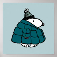 cacahuètes | Veste Snoopy Winter Puffer