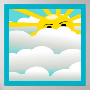 POSTER CACHAGE DU SOLEIL