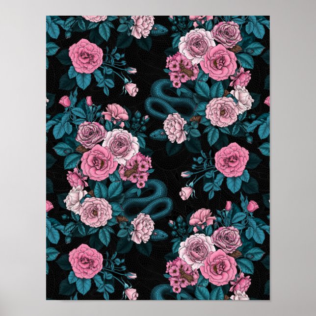 Poster Caché en rose 2 (Devant)