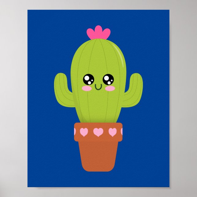 Poster Cactus (Devant)