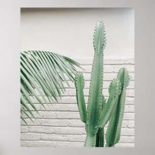 Poster Cactus candelabra vert