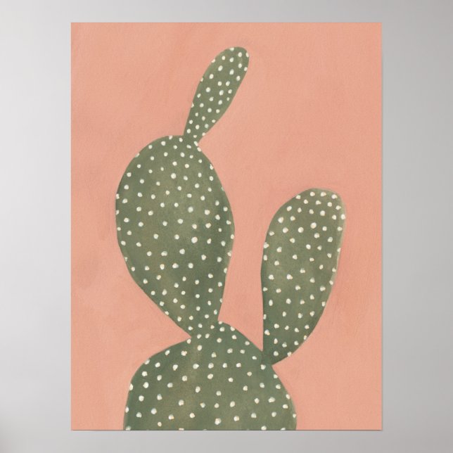 Poster Cactus coralliens (Devant)