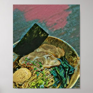 Poster Cadeau amoureux des nouilles