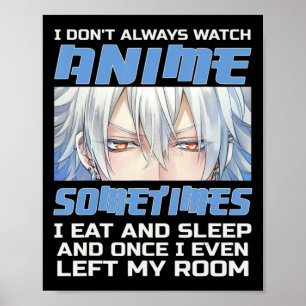 Poster Cadeau Anime Pour Garçons Hommes Adolescent Anime