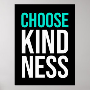 Poster Cadeau Anniversaire Choisir la gentillesse
