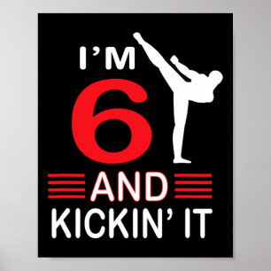 Poster Cadeau Anniversaire Martial Arts Cadeaux Garçons F