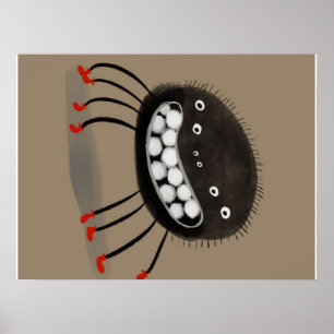 Poster Cadeau aux amateurs d'araignée   Un monstre d'arai