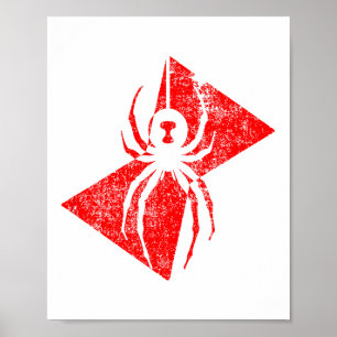 Poster Cadeau Black Widow Spider _1