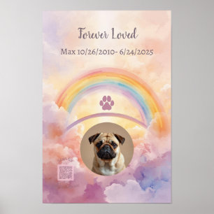 Poster Cadeau commémoratif pour animal de compagnie inter