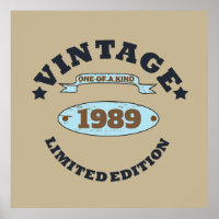 Cadeau d'anniversaire vintage personnalisé
