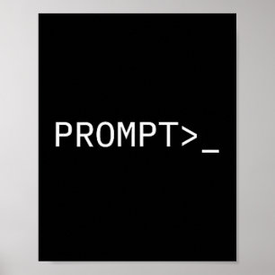 Poster Cadeau de codeur d'invite pour l'ingénieur d'invit