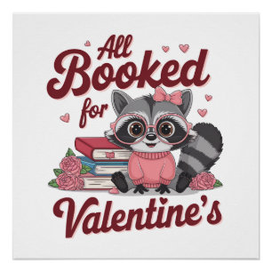 Poster Cadeau de couple tout réservé pour la Saint-Valent