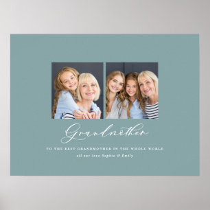 Poster Cadeau de grand-mère minime