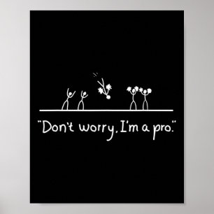 Poster Cadeau de meneuse de claque