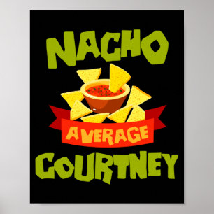 Poster Cadeau de nom d'anniversaire drôle de courtney moy