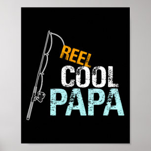 Poster Cadeau de petite-fille Petit-fils Super Papa cool