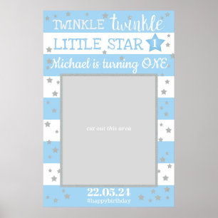Poster Cadeau de Photo Anniversaire Scintille Scintille P