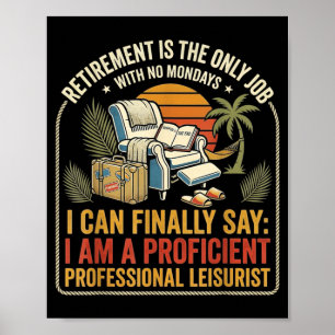 Poster Cadeau de retraite fantaisieCélébrez la fête de re