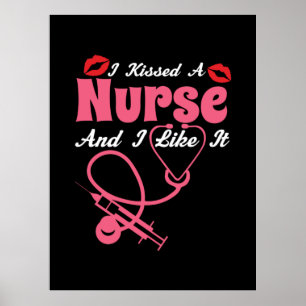 Poster Cadeau infirmière   J'Ai Baisé Une Infirmière Et J