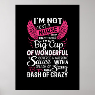 Poster Cadeau infirmière | Je Ne Suis Pas Seulement Une I