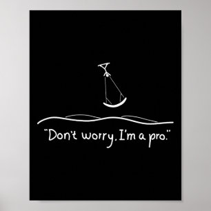 Poster Cadeau Original de Surf Kite