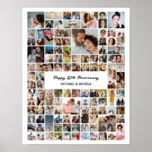 Cadeau personnalisé d'anniversaire et de anniversa