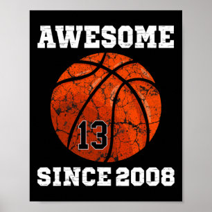 Poster Cadeau pour l'anniversaire des 13 ans d'un amateur