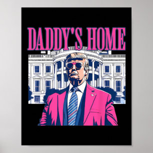 Poster Cadeau républicain conservateur Trump 20 pour Papa