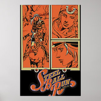 Poster Cadeau vintage Ball Run